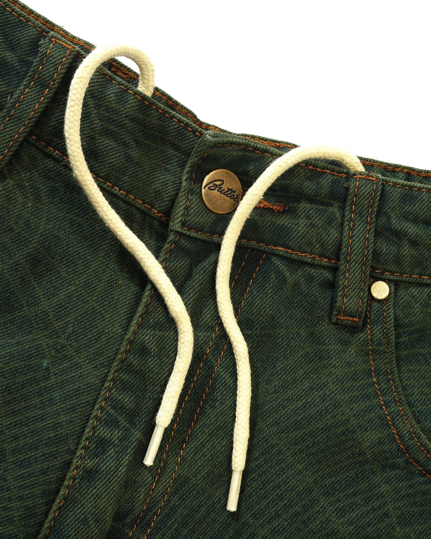 Butter Goods Web Denim Jeans Fern