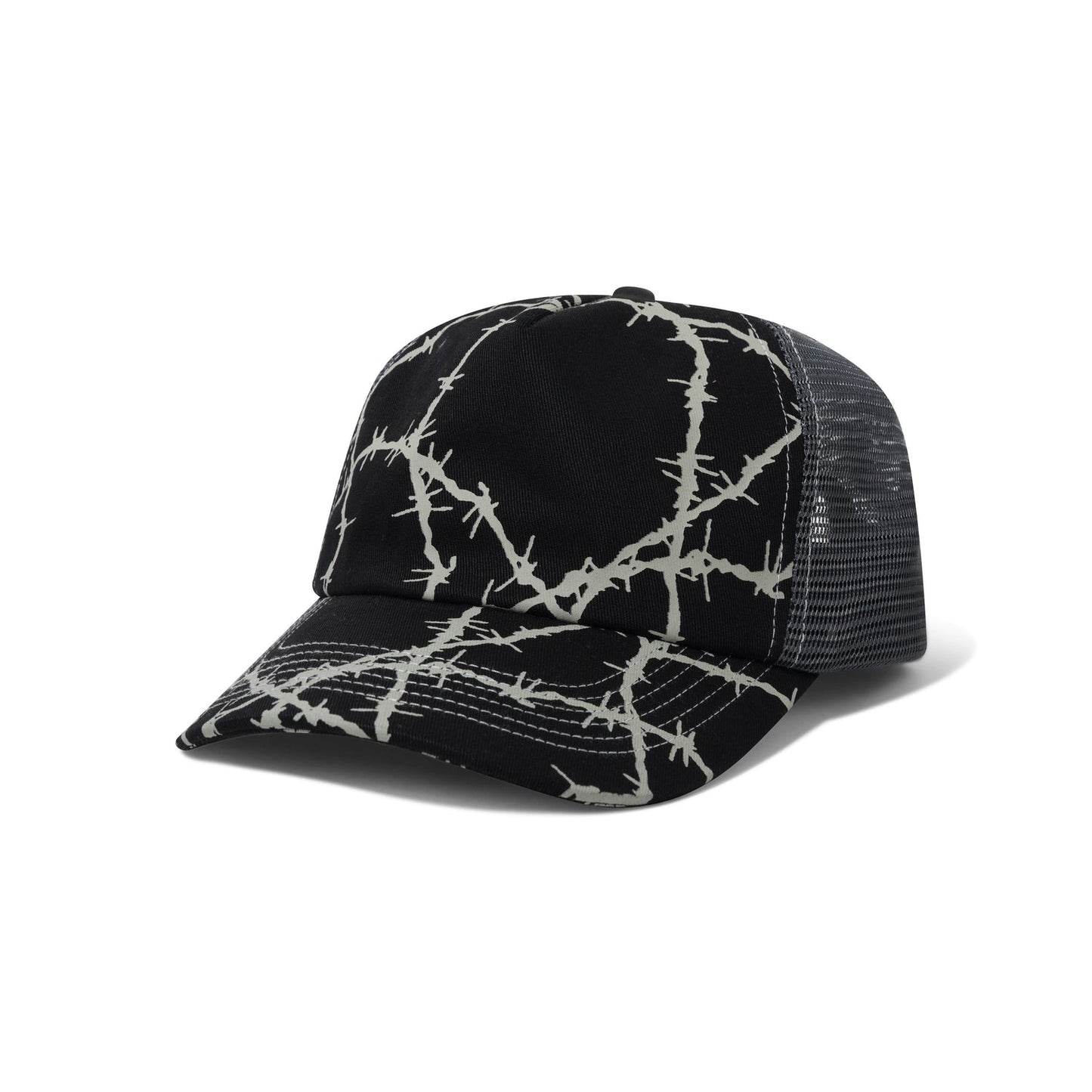 Butter Wired Trucker Cap, Black