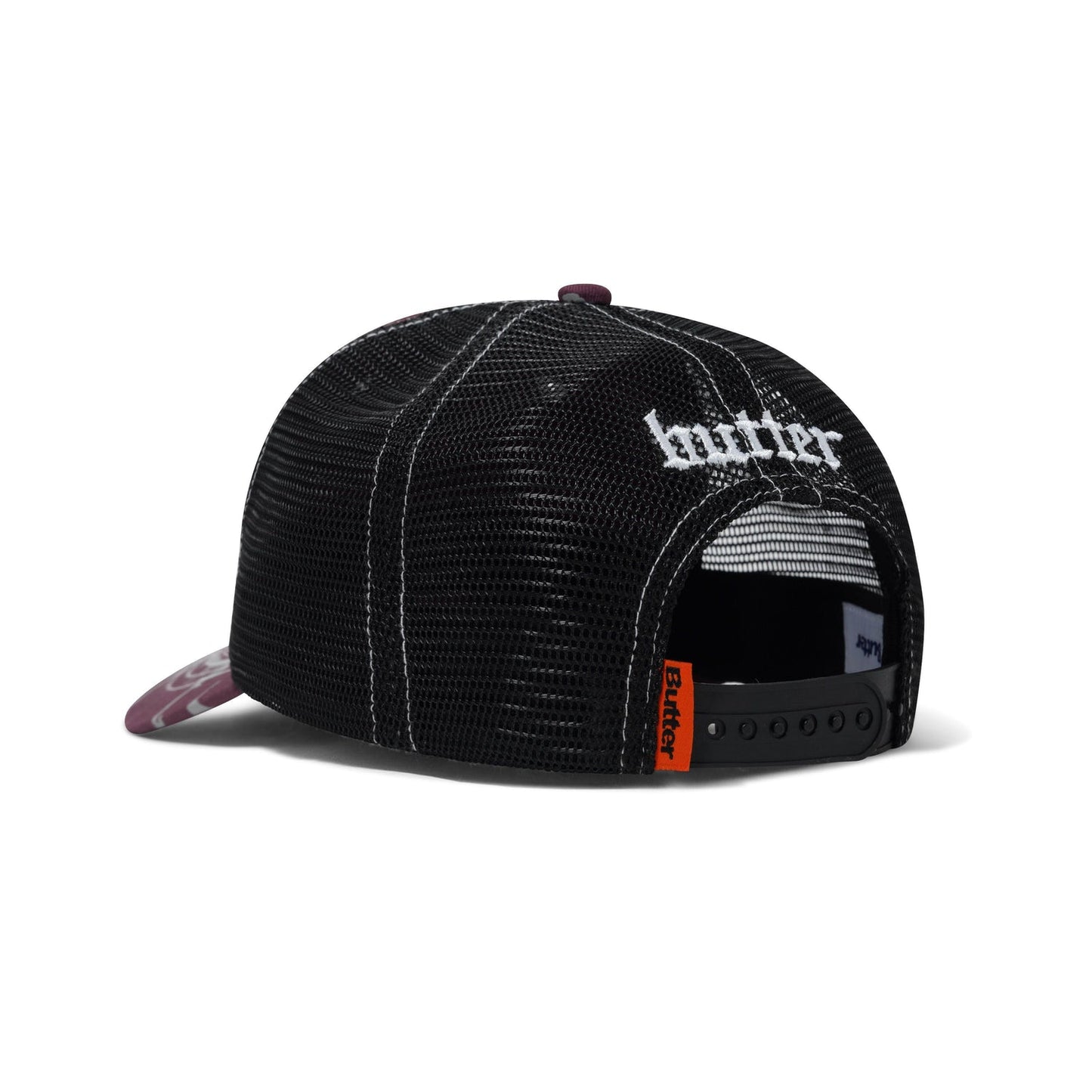 Butter  Wired Trucker Cap, Wine