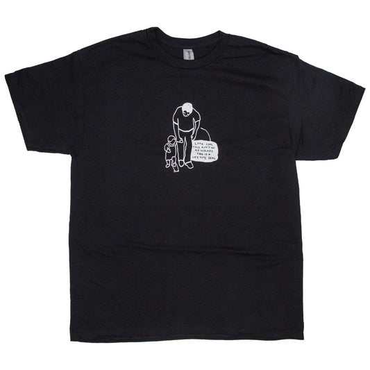 Happy Hour - Father & Son Tee Black