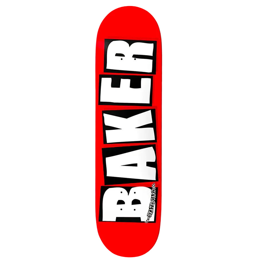 Baker Brand Logo White Deck 8.0