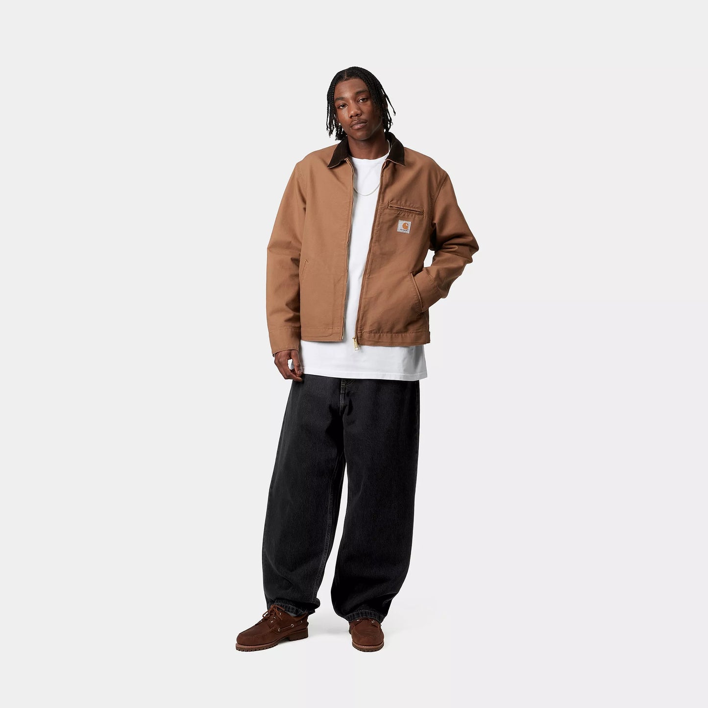 Carhartt WIP Brandon Pant Black stone washed