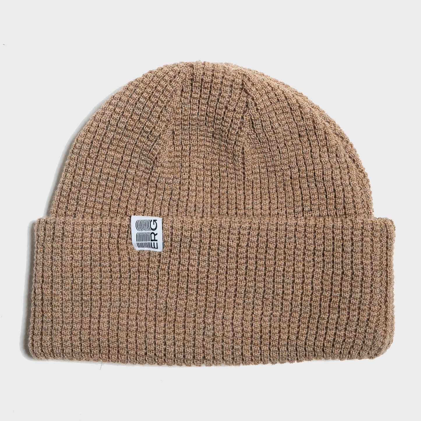 ERG Waffle Merino Beanie Hiekka