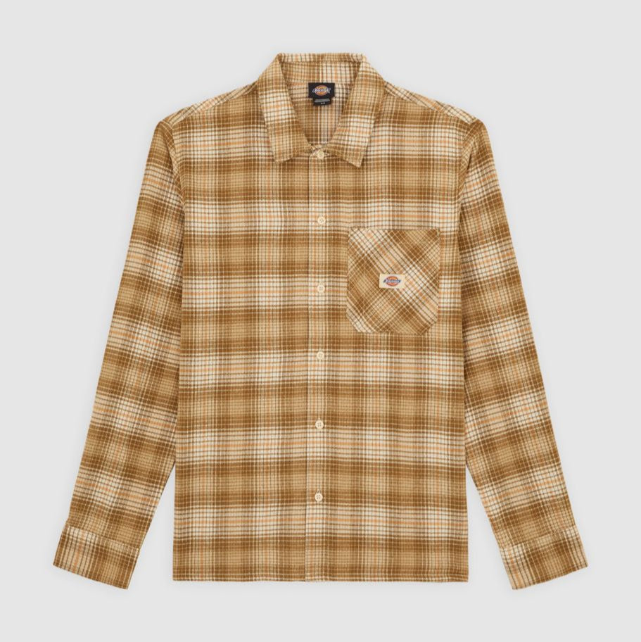 Dickies Forest Check Shirt Desert Sand