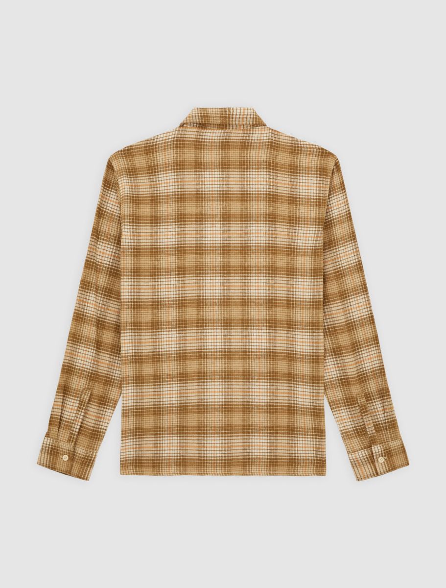 Dickies Forest Check Shirt Desert Sand