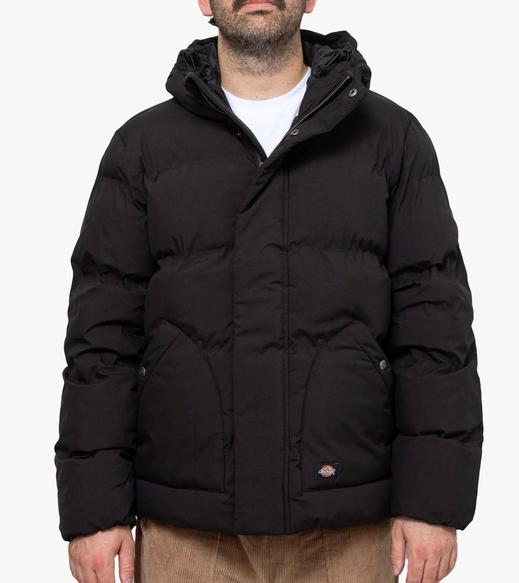 Dickies Eagleville Hooded Puffer Black