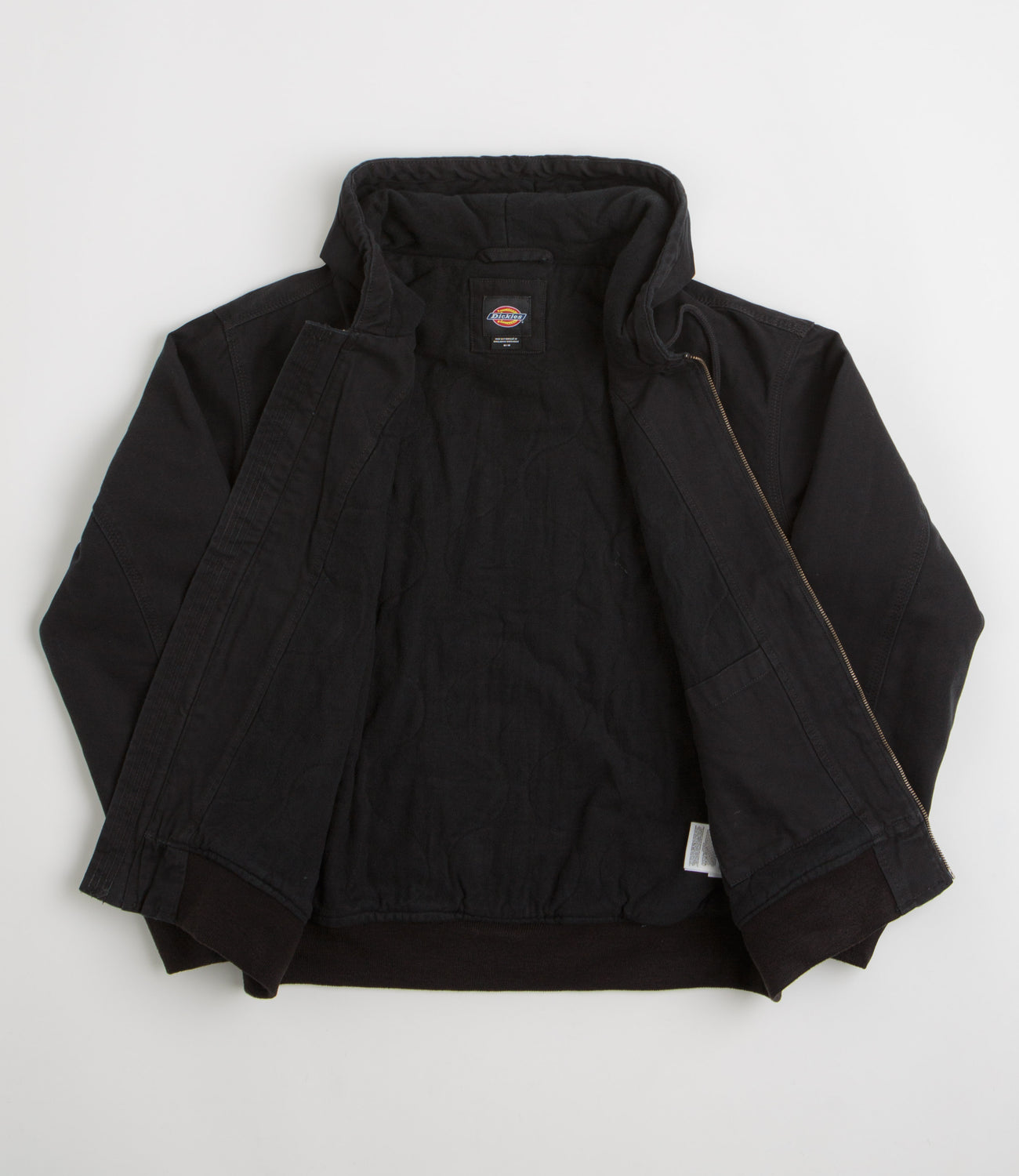Dickies Hilham Hooded Canvas Jacket Black