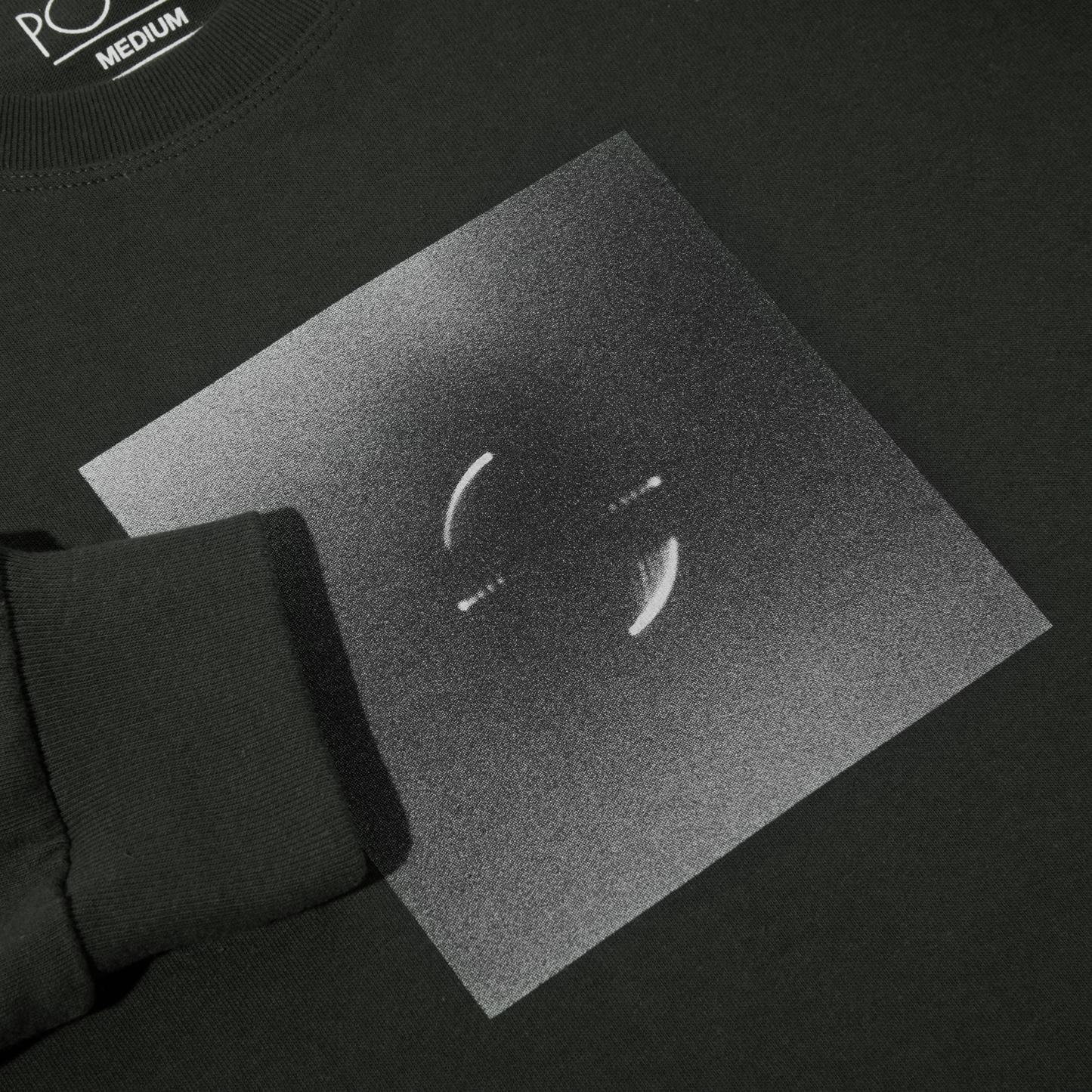 Polar Magnetic Field Ls Tee Dirty Black