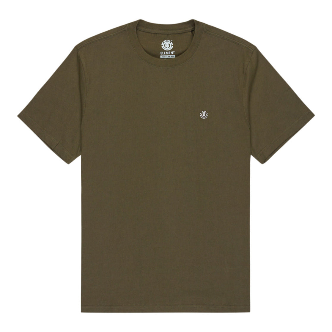 Element Icon Embroidery T-Shirt Forest Night