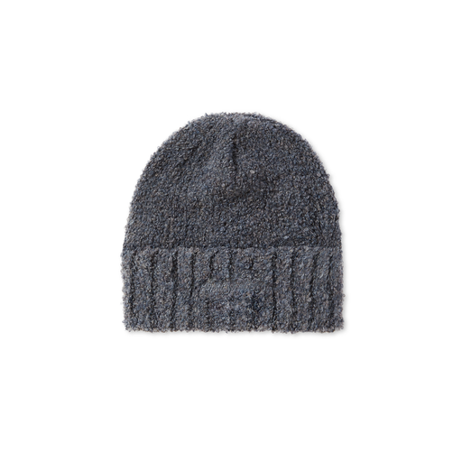 Polar Fluffy Beanie Grey Blue