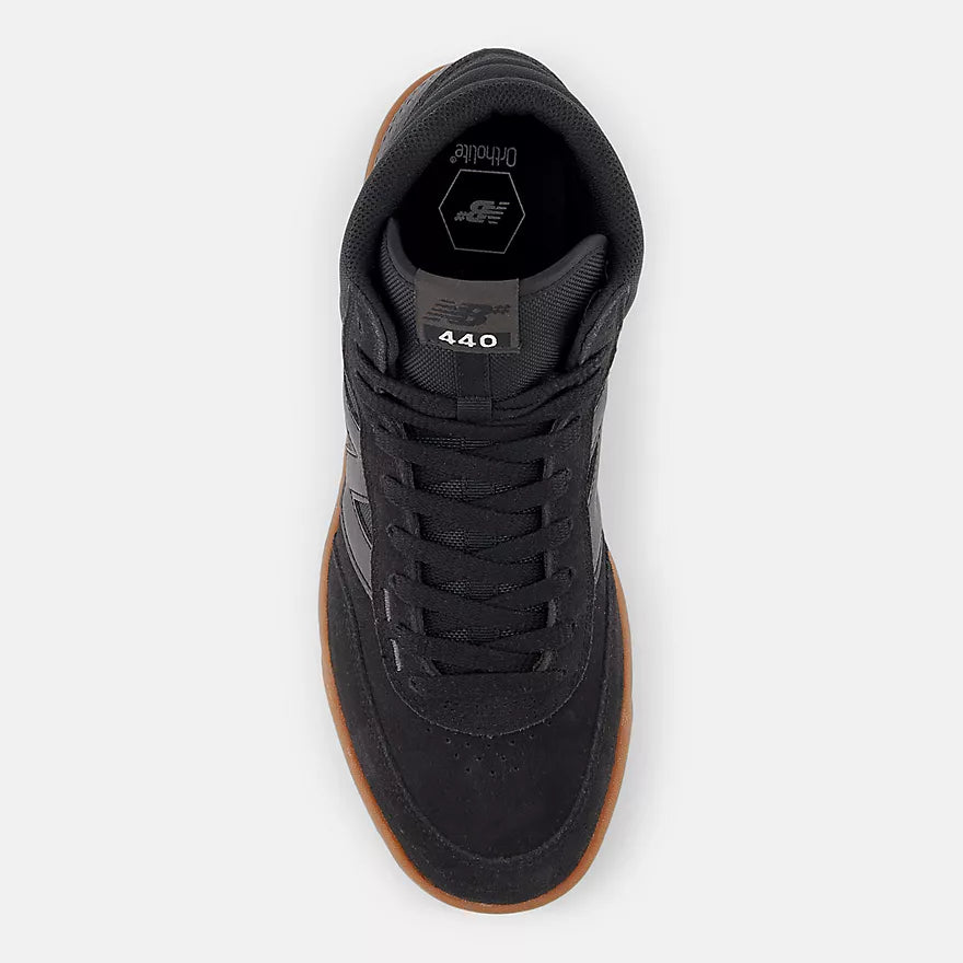 New Balance Numeric 440 High V2 Black with Gum