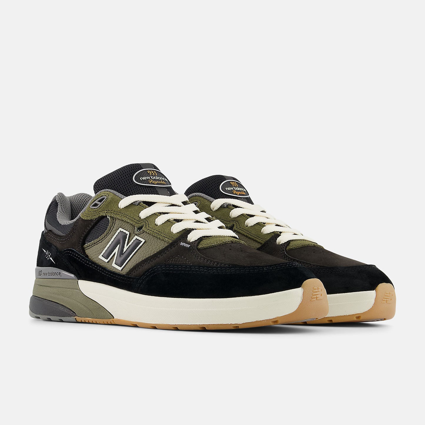 New Balance Numeric Andrew Reynolds 933 Black/Dark Olivine