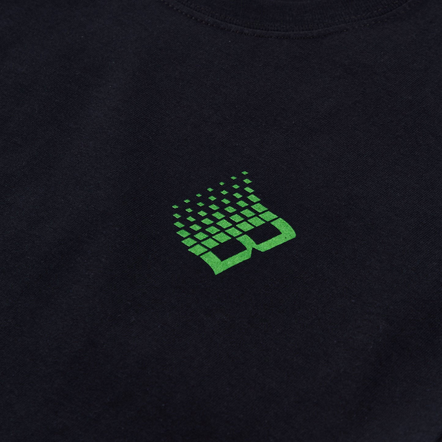 Bronze Polka Dot Logo Tee Blk