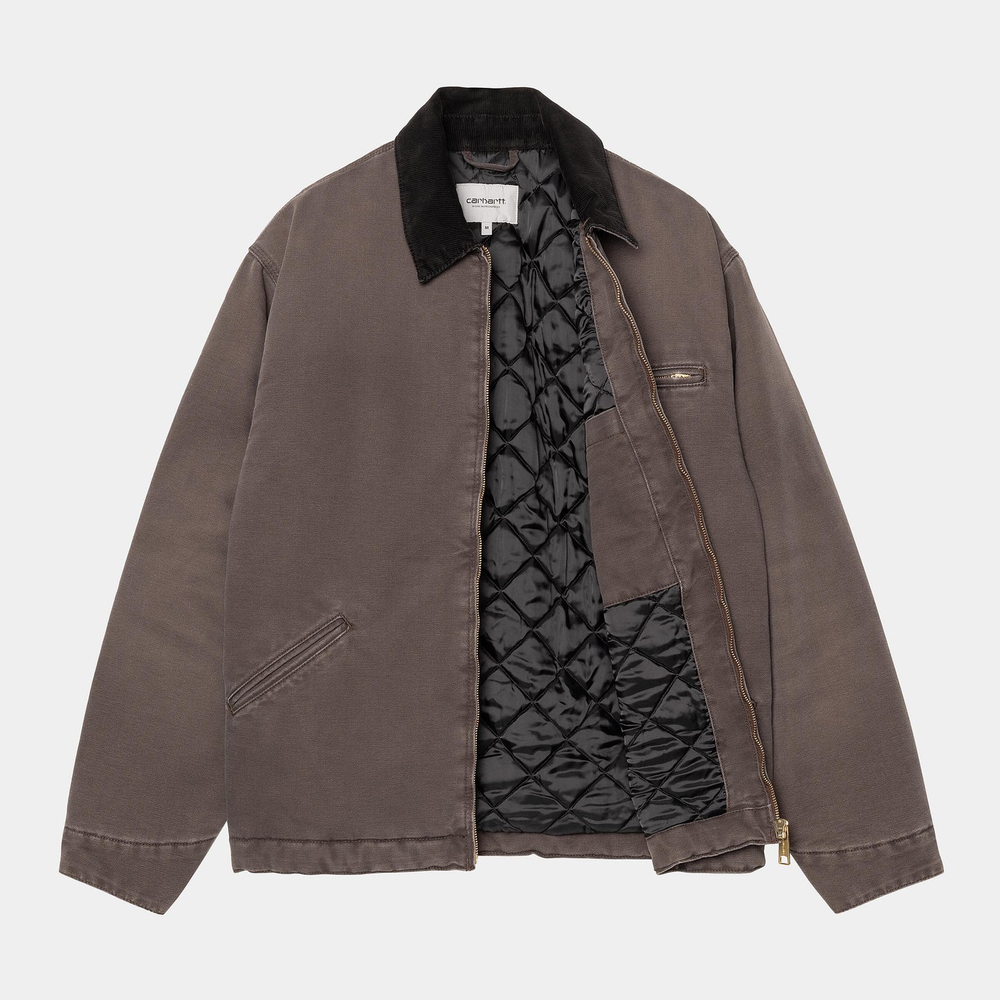 Carhartt WIP OG Detroit Jacket Tobacco / Black (Stone Canvas)