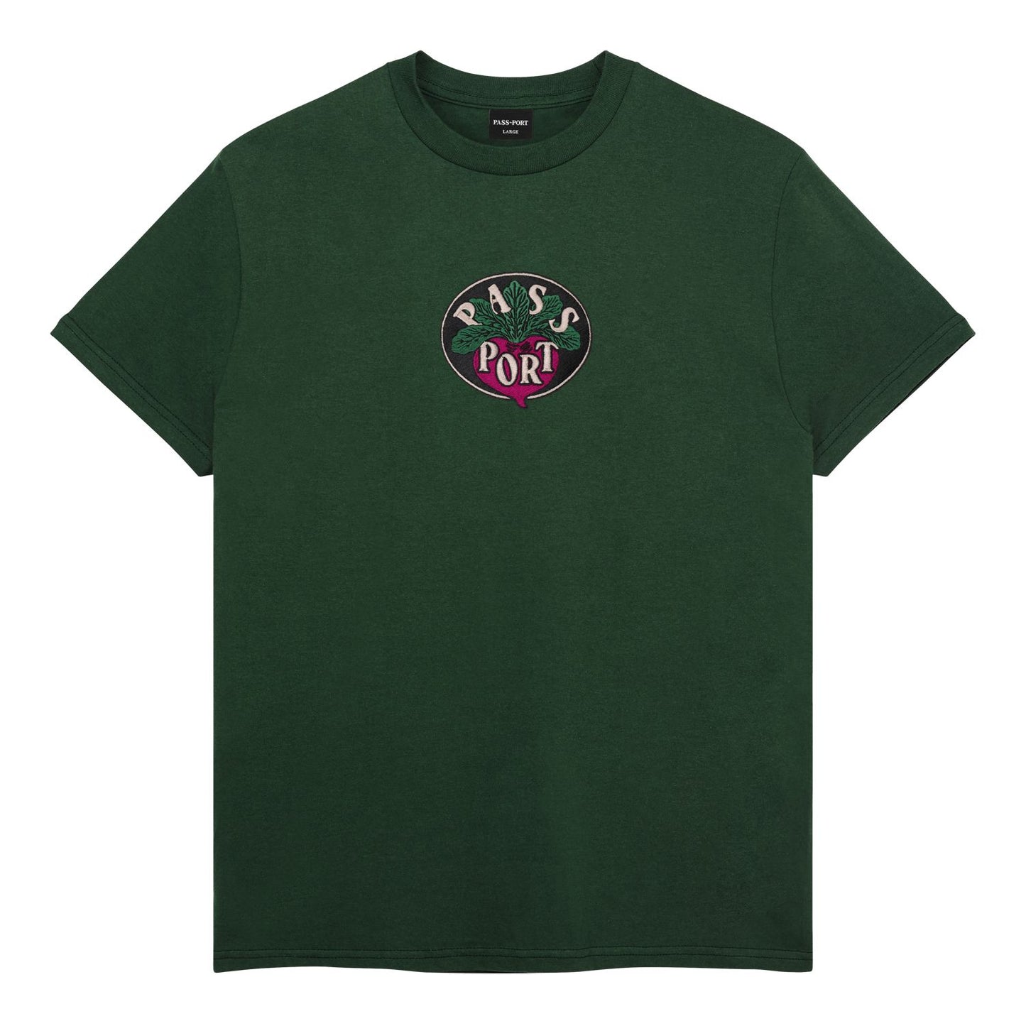 Pass Port Radish Tee (Forest Green)