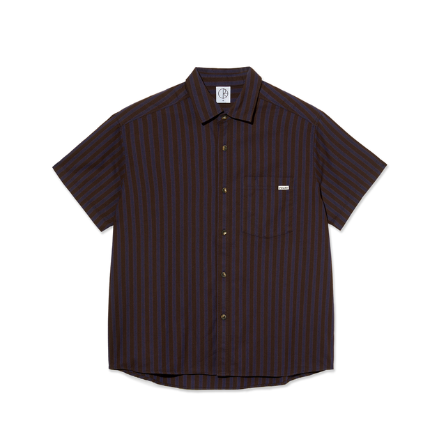 Polar Mitchell Shirt Purple Chocolate