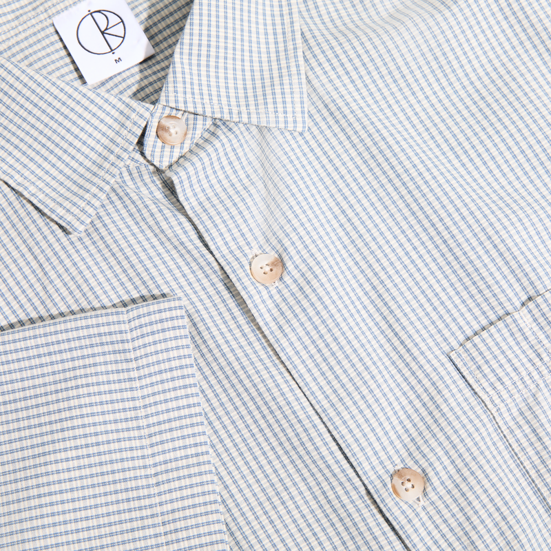 Polar Mitch Shirt Blue Check