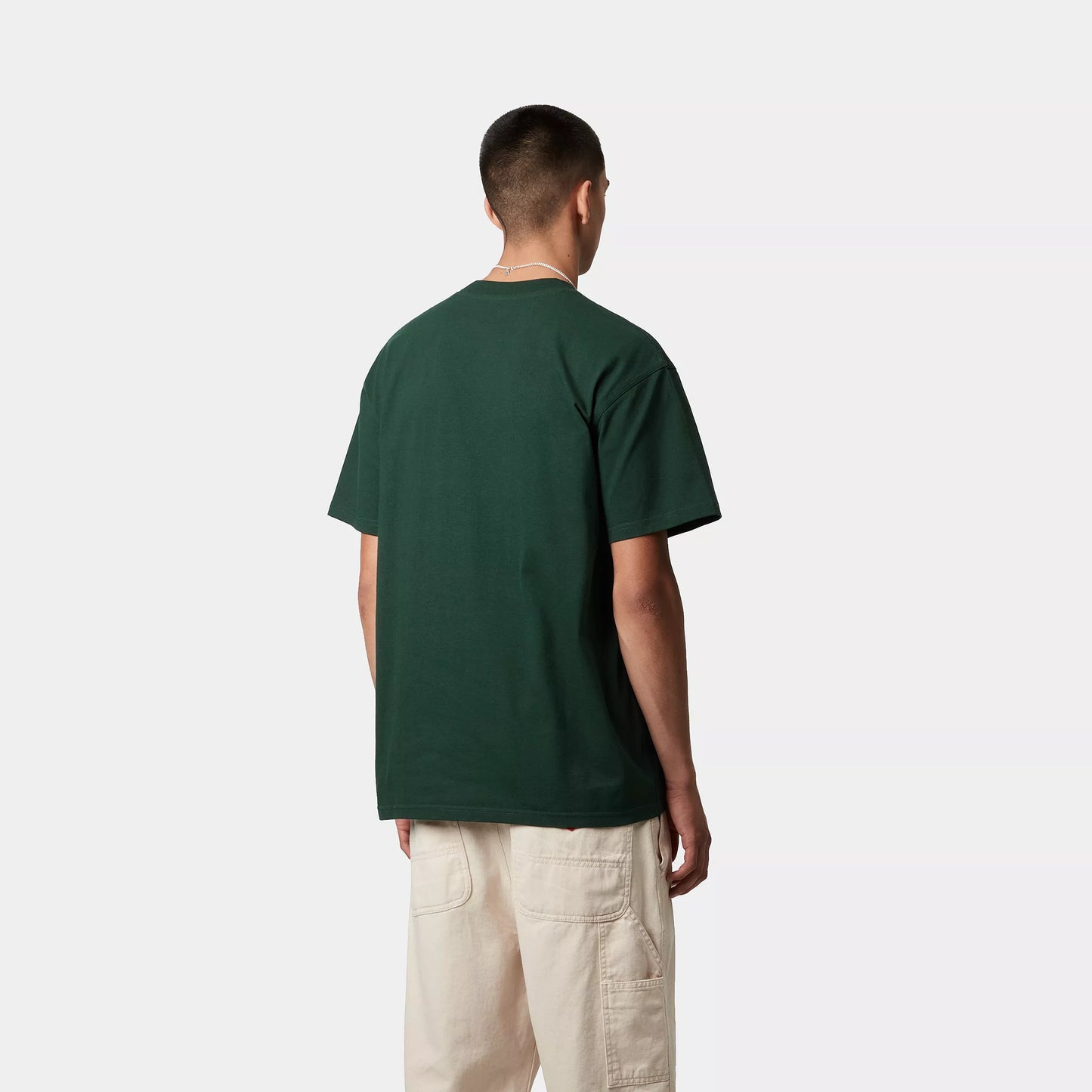 Carhartt WIP S/S American Script T-Shirt Conifer