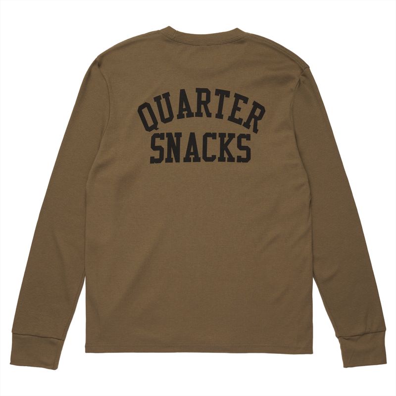 Printed Thermal Longsleeve Tee Olive