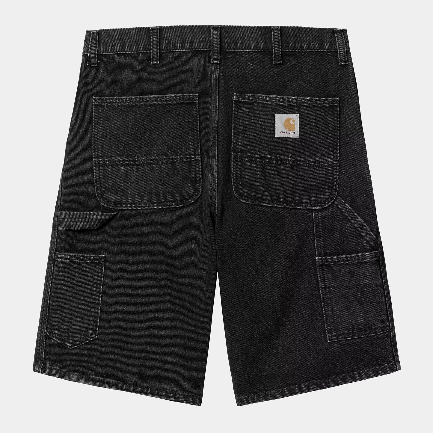 Carhartt WIP Single Knee Short Black (stone washed)