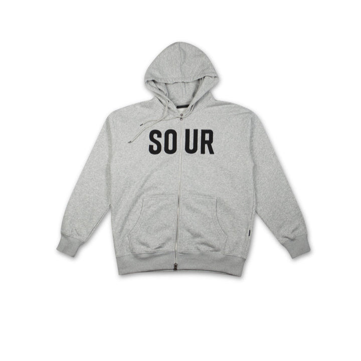 Sour Army Zip Hood – Grey