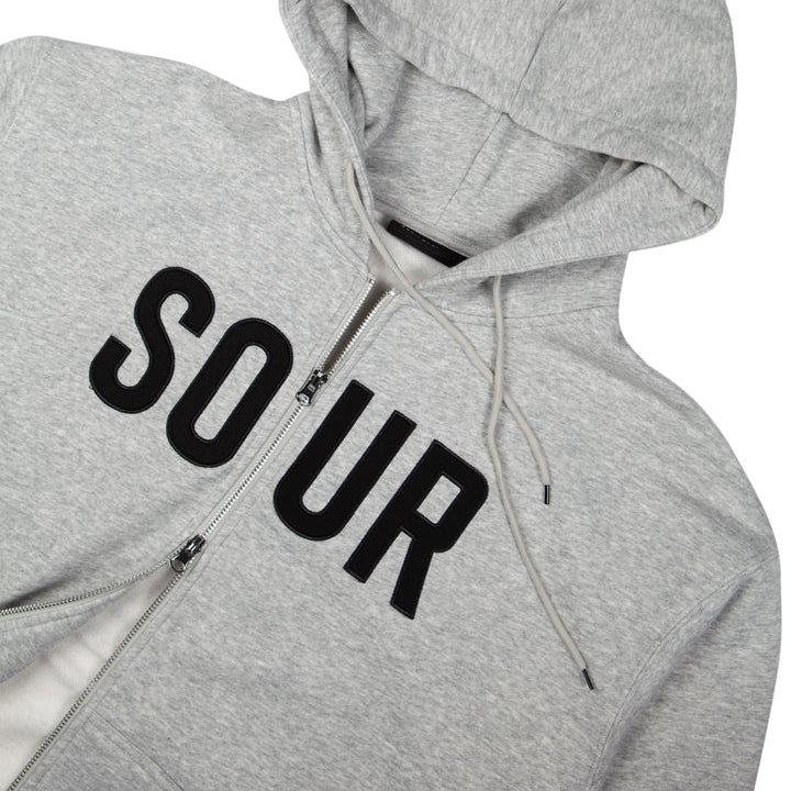 Sour Army Zip Hood – Grey