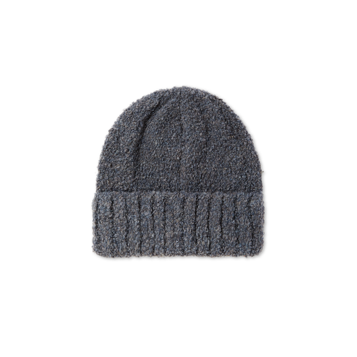 Polar Fluffy Beanie Grey Blue