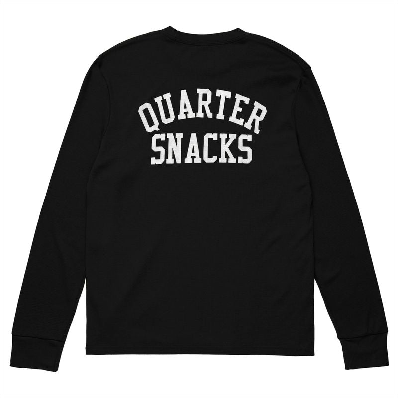 Printed Thermal Longsleeve Tee Black