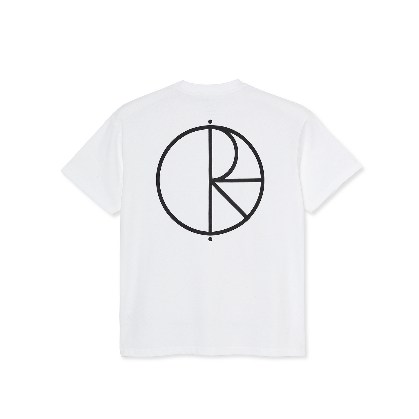 Polar Contrast Tee Stroke Logo White