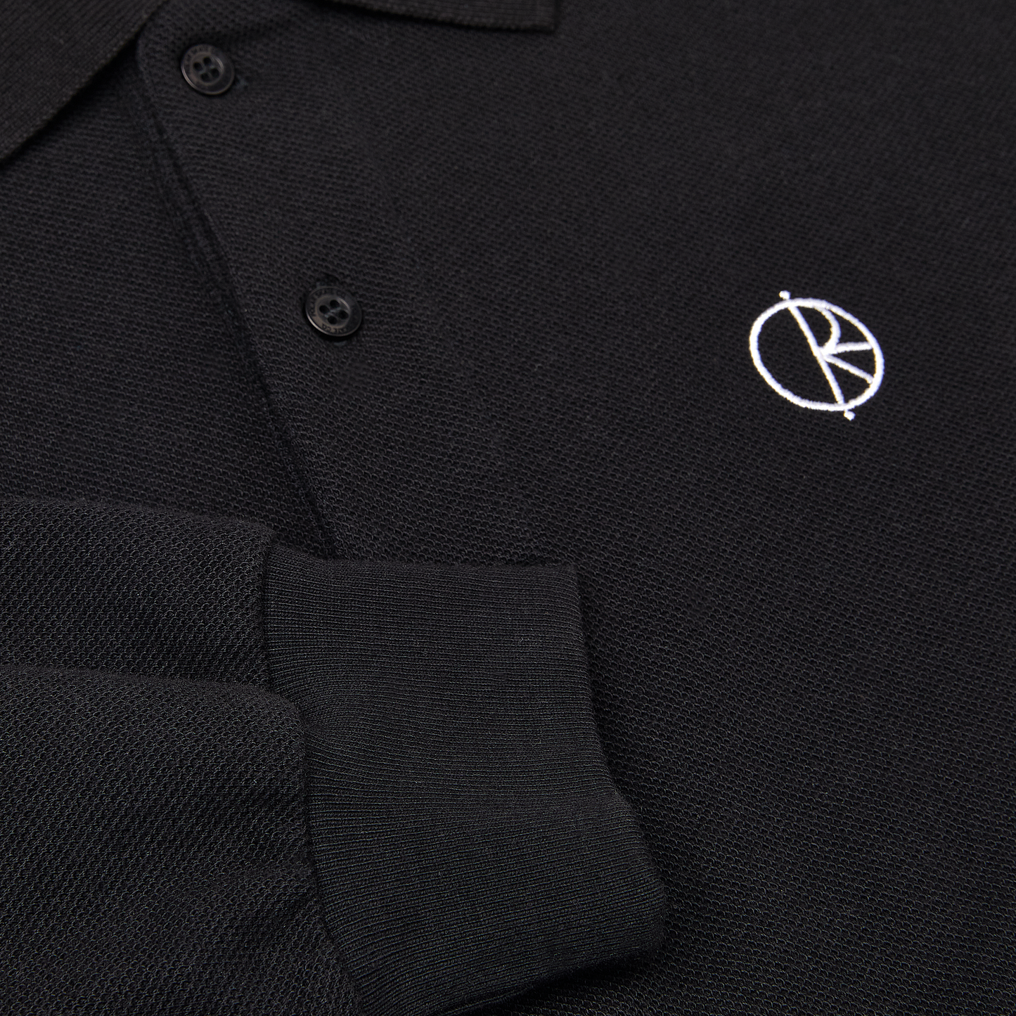 Polar Polo Longsleeve Black