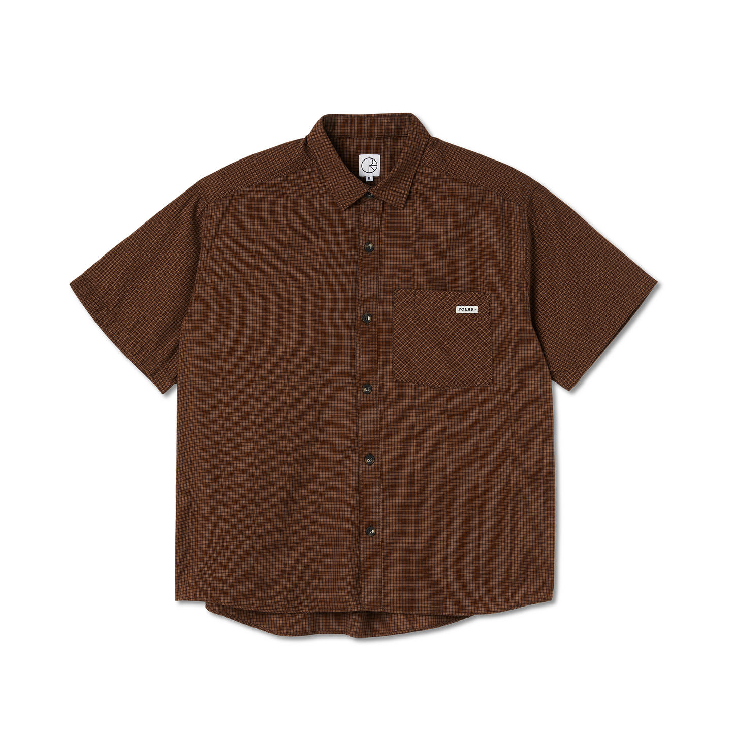 Polar Mitchell Poplin Shirt Brown