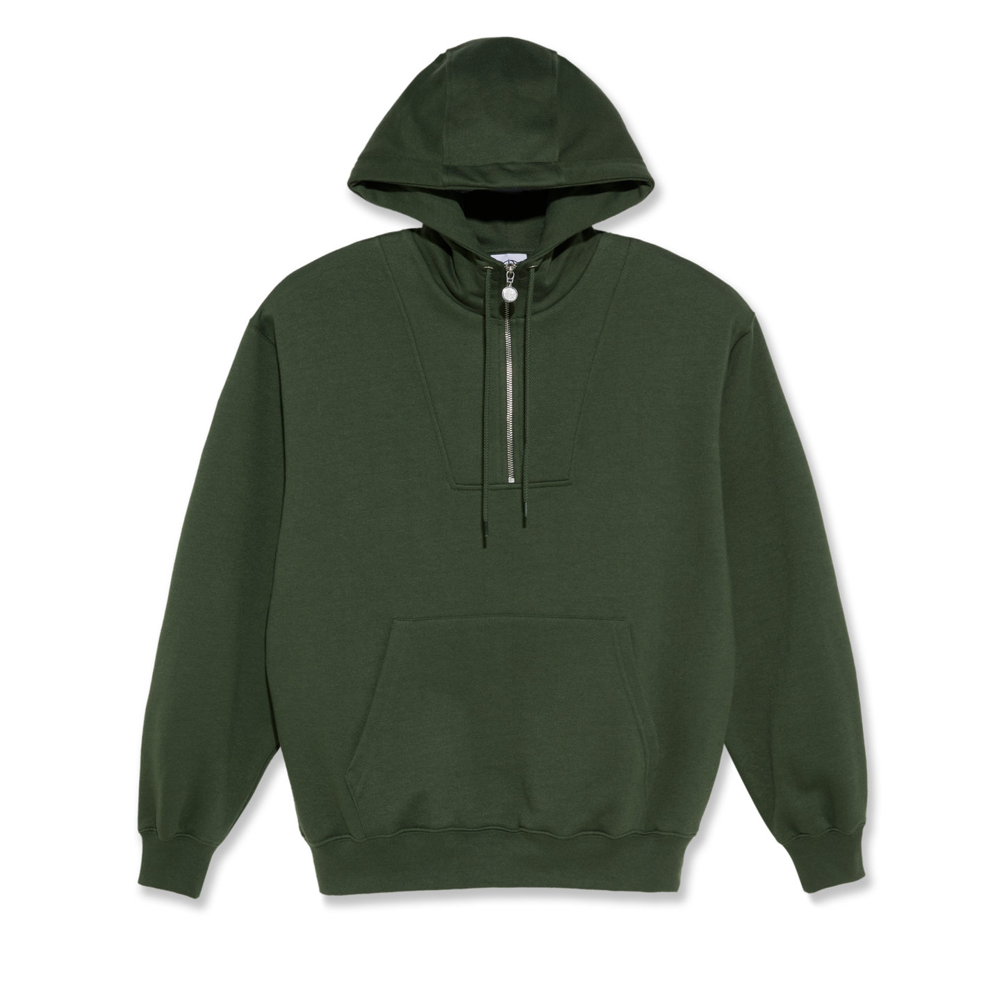 Polar Half Zip Hoodie Dark Olive