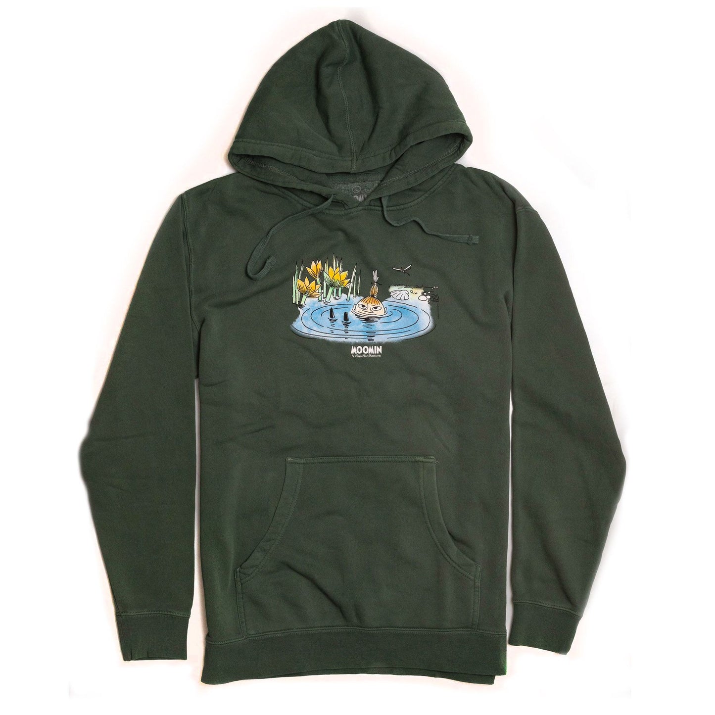 Moomin x Happy Hour Skateboards Little My Pigment Dyed Hoodie