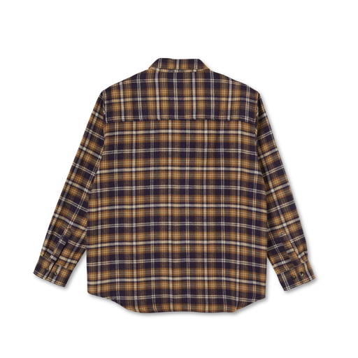 Polar Flannel Shirt Plum
