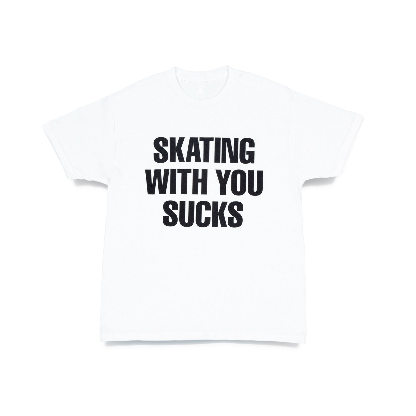 Quartersnacks Skating With You Tee White