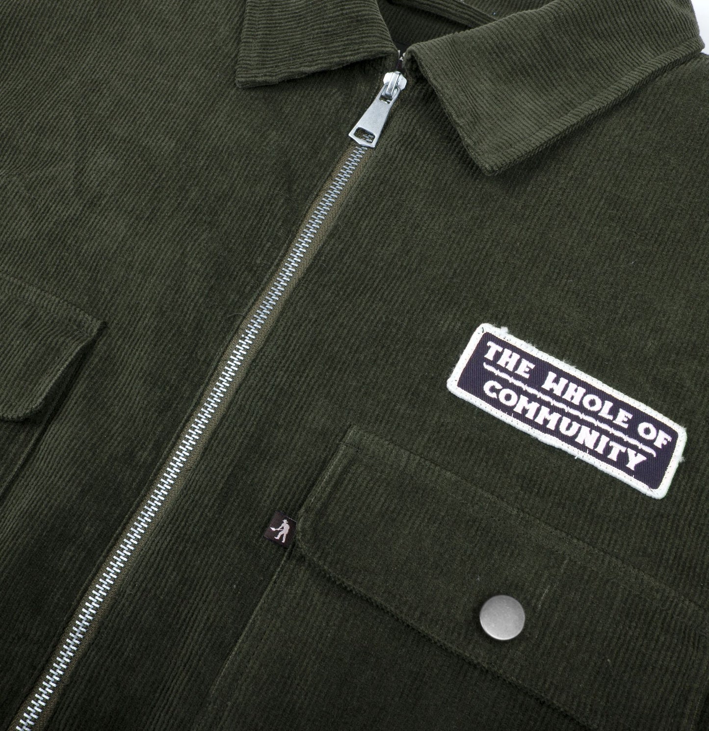 Pass Port Community Zip Jacket Moss