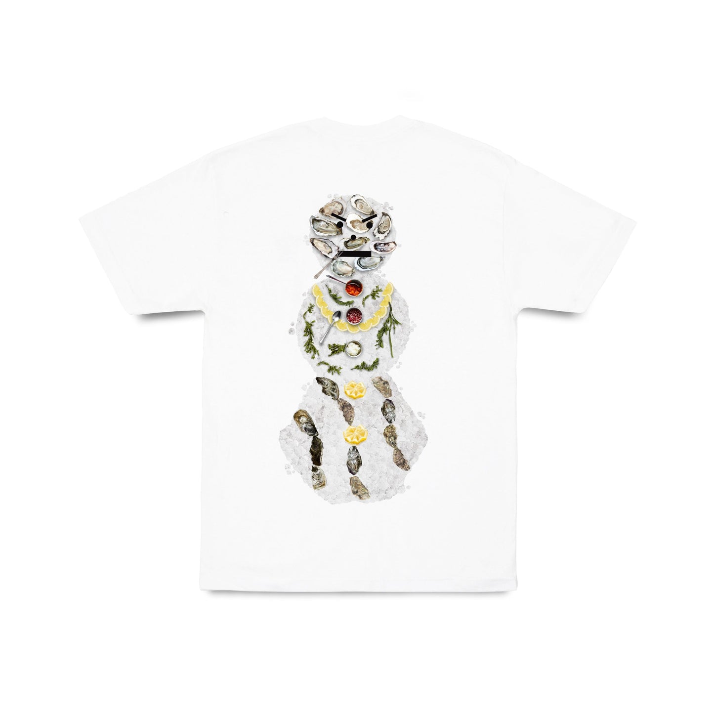 Quartersnacks Oyster Snackman Tee White