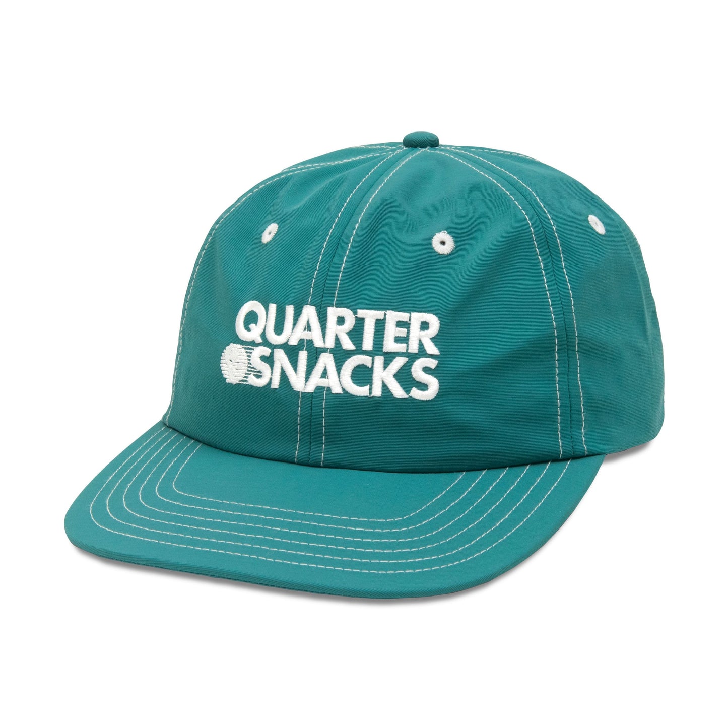 Quartersnacks Nylon Journalist Cap Teal