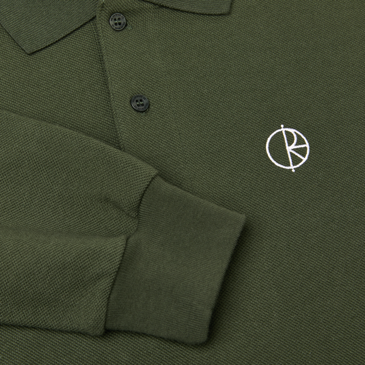 Polar Polo Longsleeve Dark Olive