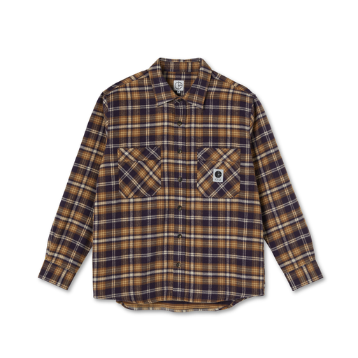 Polar Flannel Shirt Plum