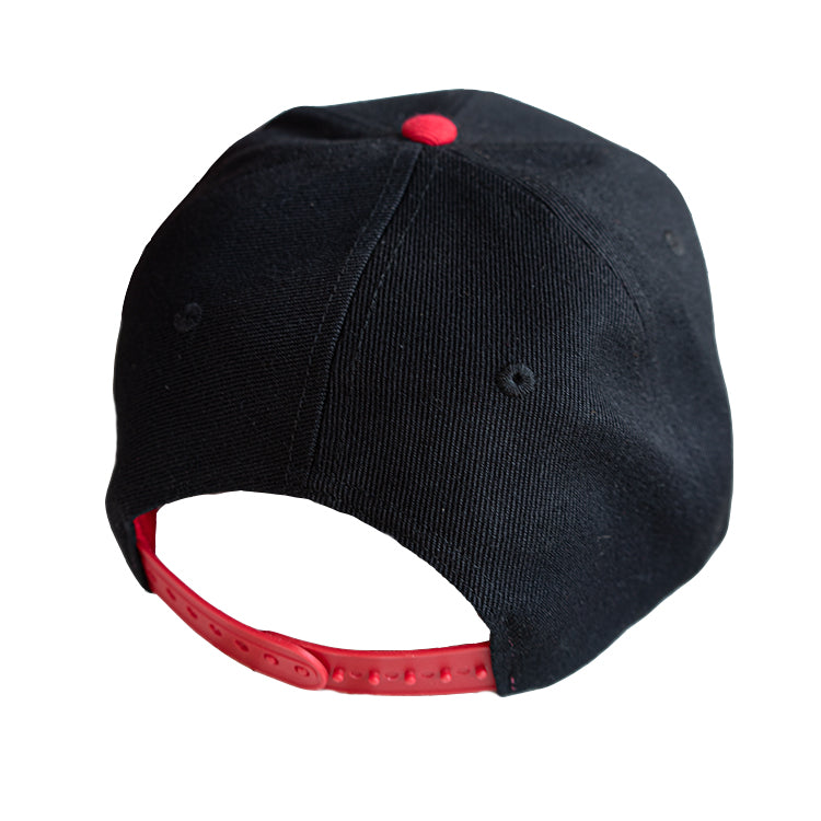 Windagram Skate Hardware Snapback Puna/Musta