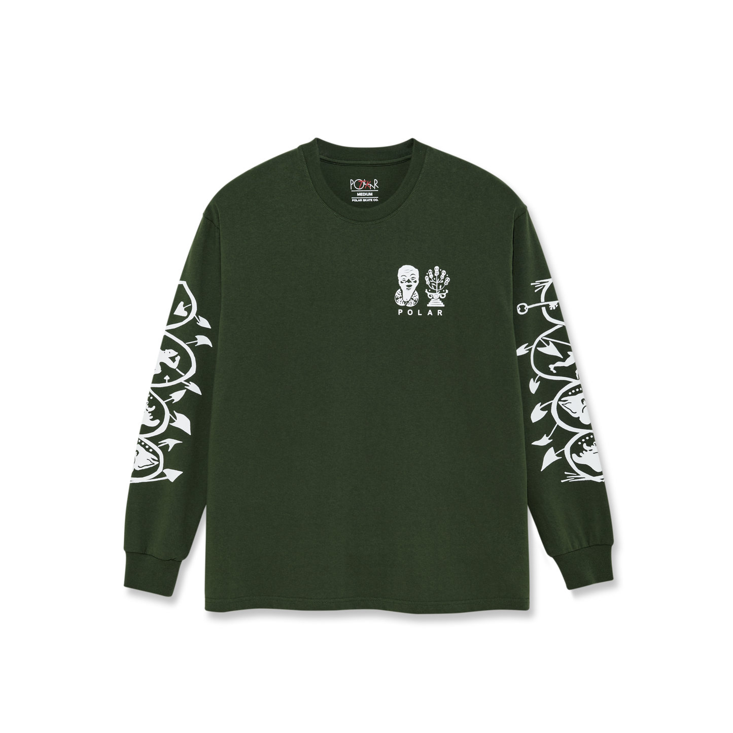 Polar Spiral Longsleeve Dark Olive