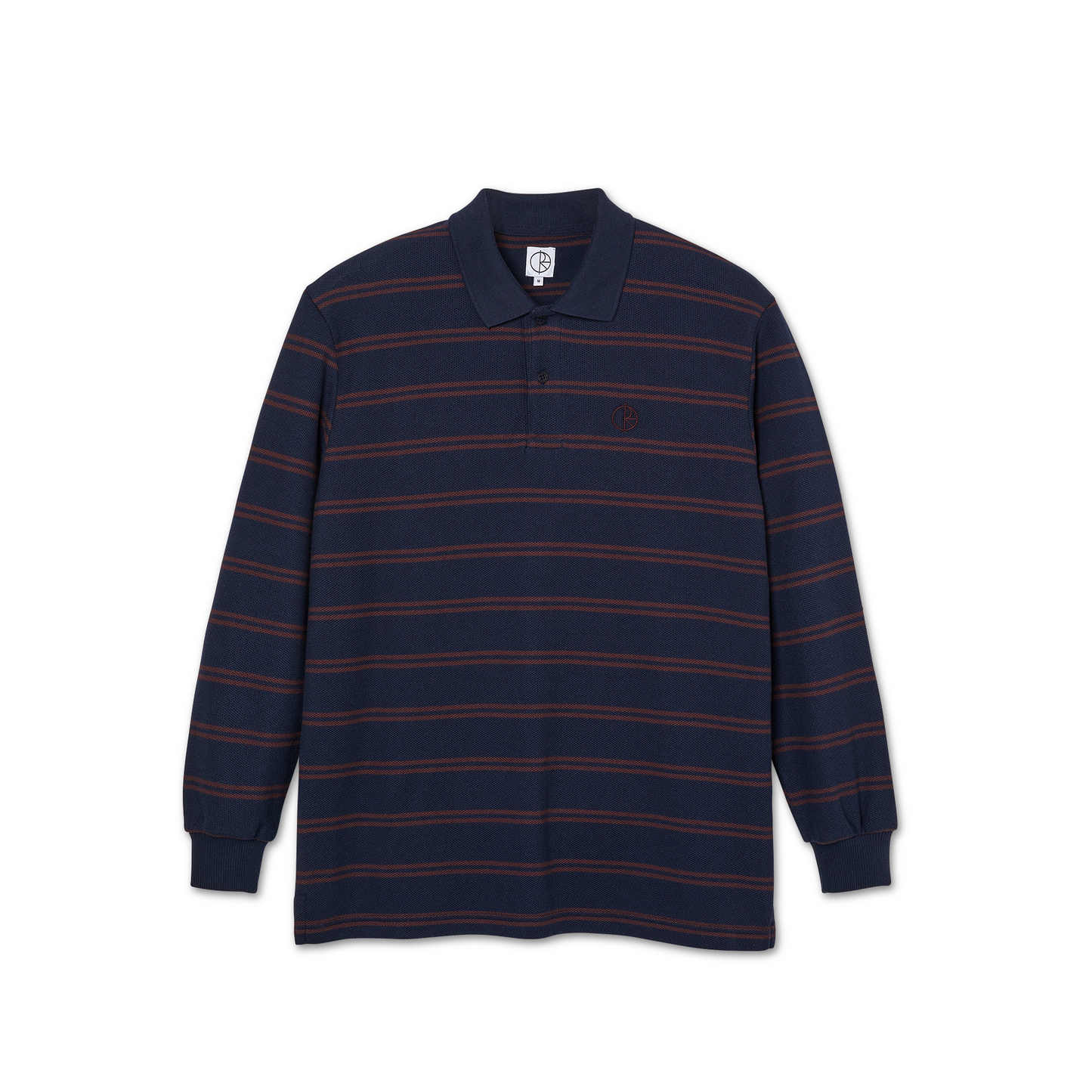 Polar Stripe Polo Longsleeve Shirt