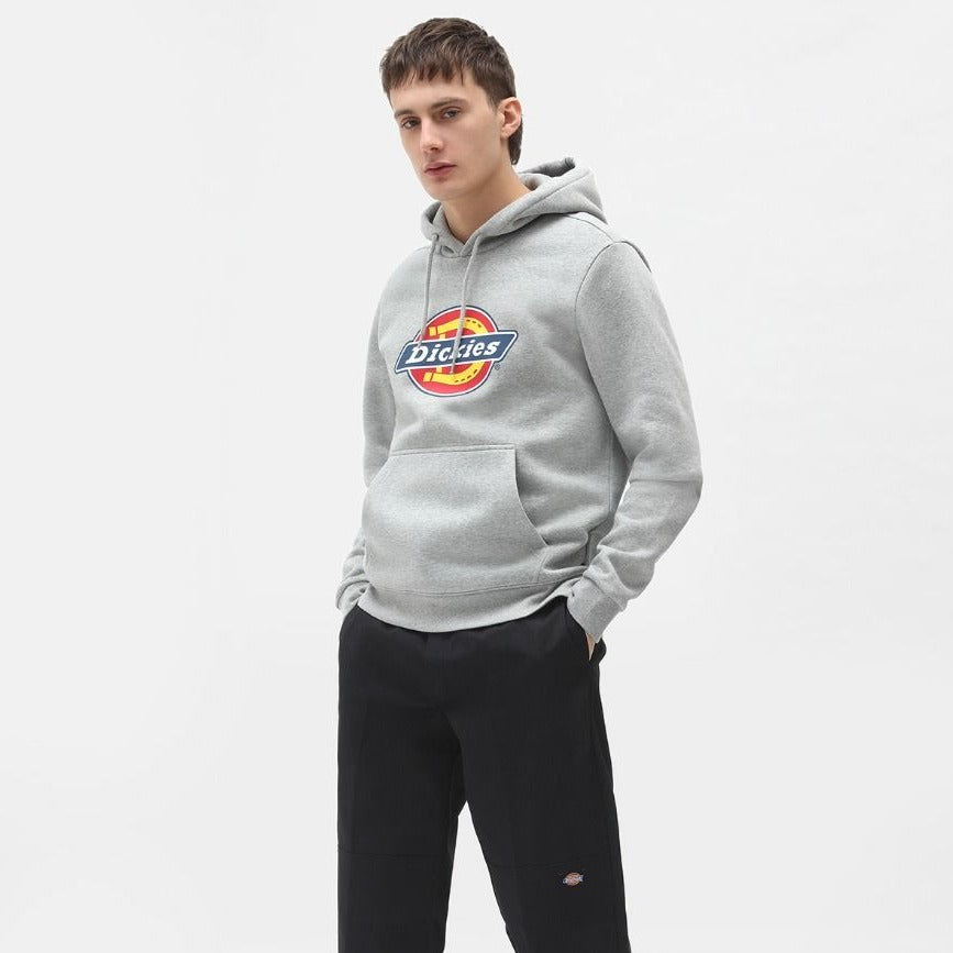 Dickies Icon Logo Hoodie Grey Melange