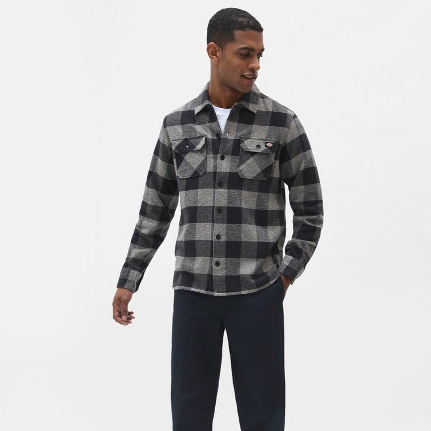 Dickies New Sacramento Shirt Grey Melange