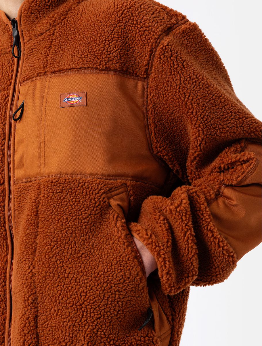 Dickies Red Chute Fleece Gingerbread