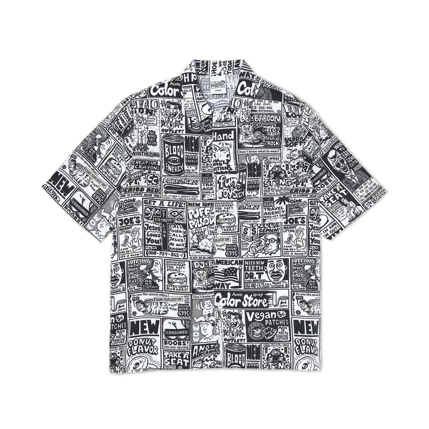 Polar Classifields Shirt Black/White