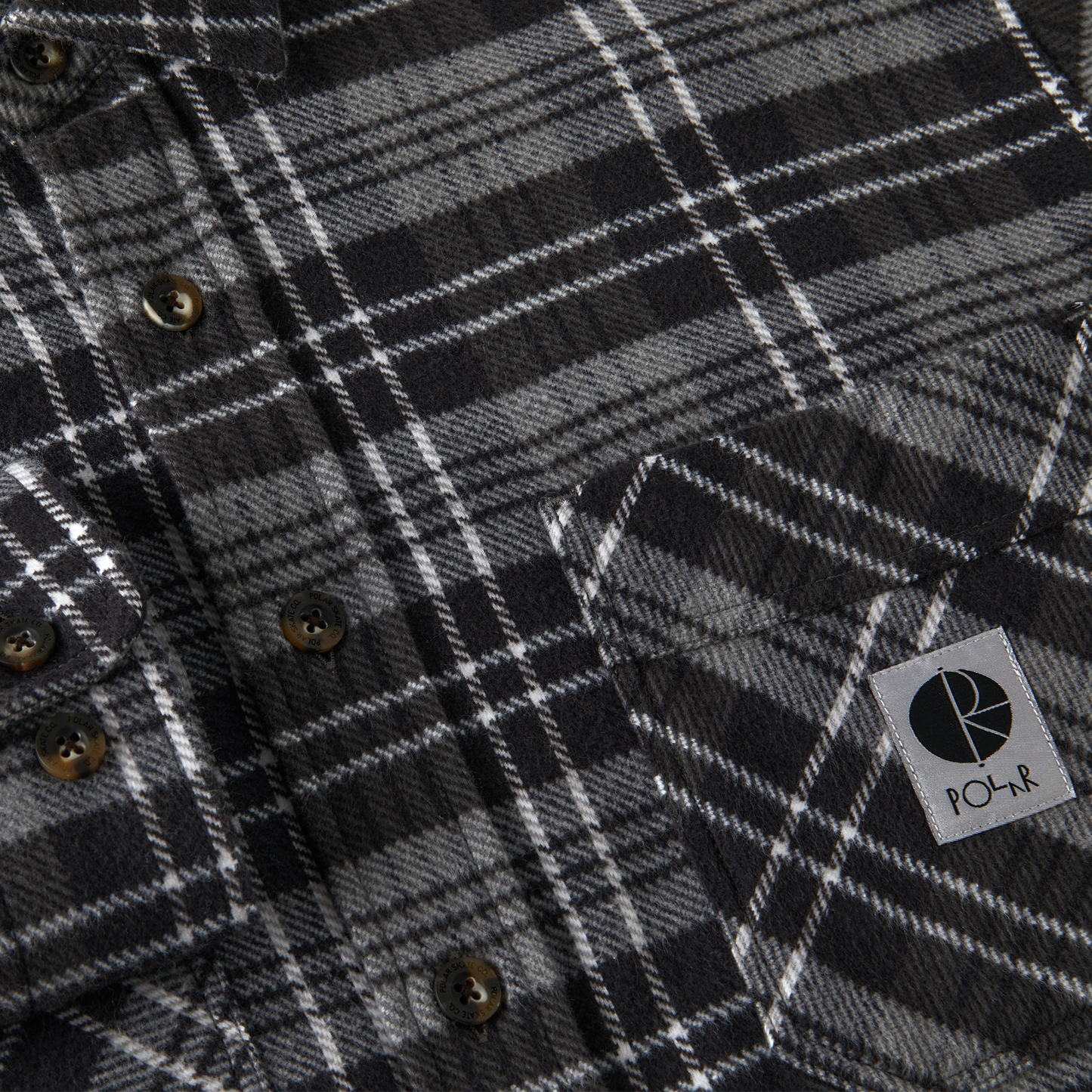 Polar Flannel Shirt Graphite