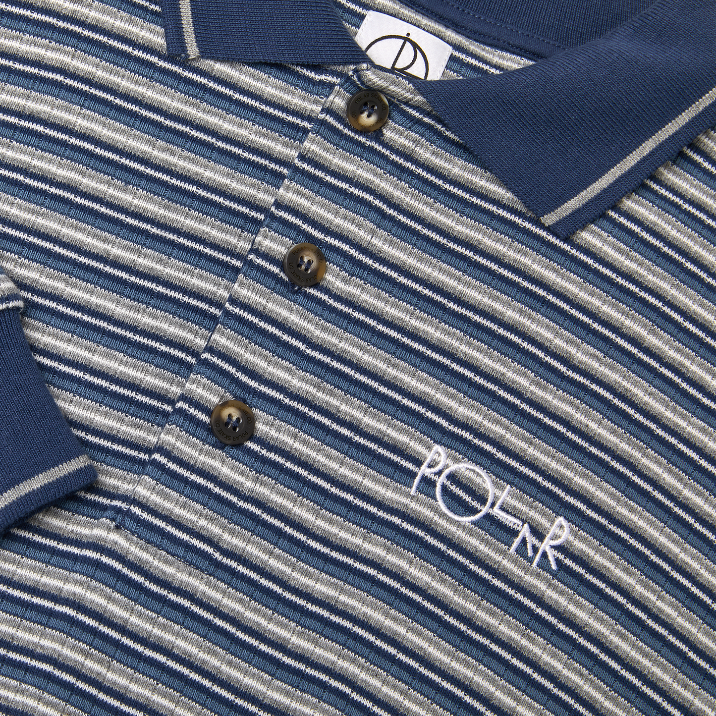 Polar Stripe Polo Longsleeve