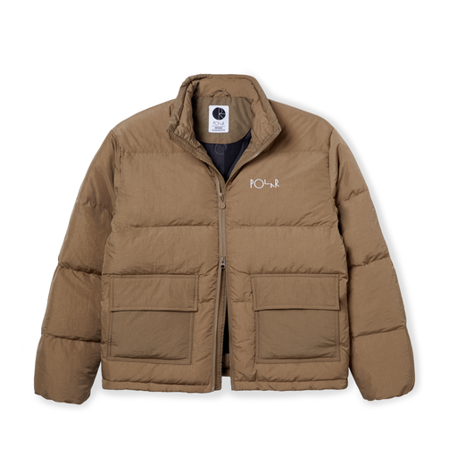 Polar Pocket Puffer Jacket - Antique Gold